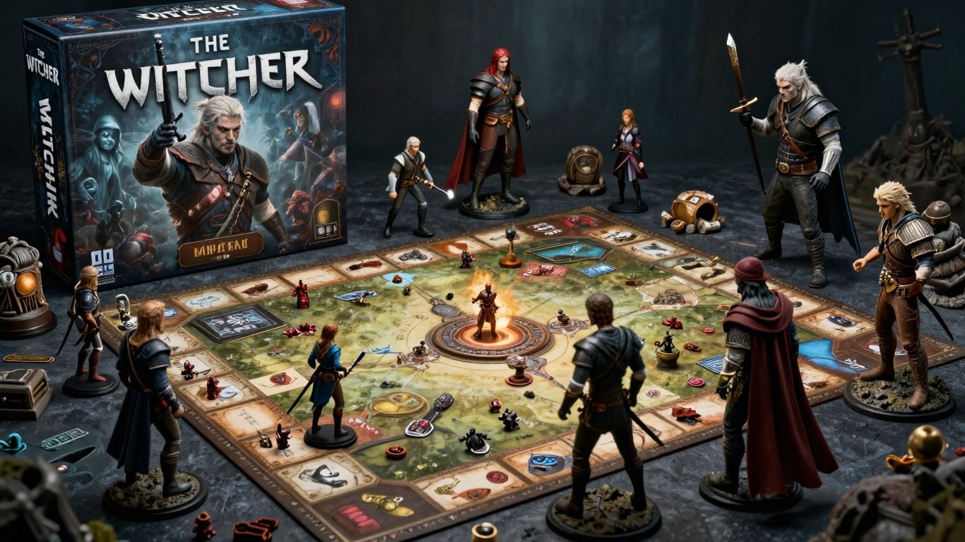 Wiedźmin: Legacy – Planszówkowa Gra Pobiła Rekordy Crowdfundingu