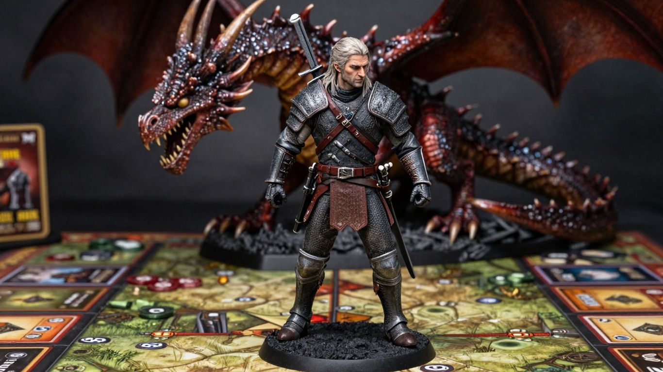 Wiedźmin: Legacy – Planszówkowy Fenomen Bije Rekordy na Gamefound