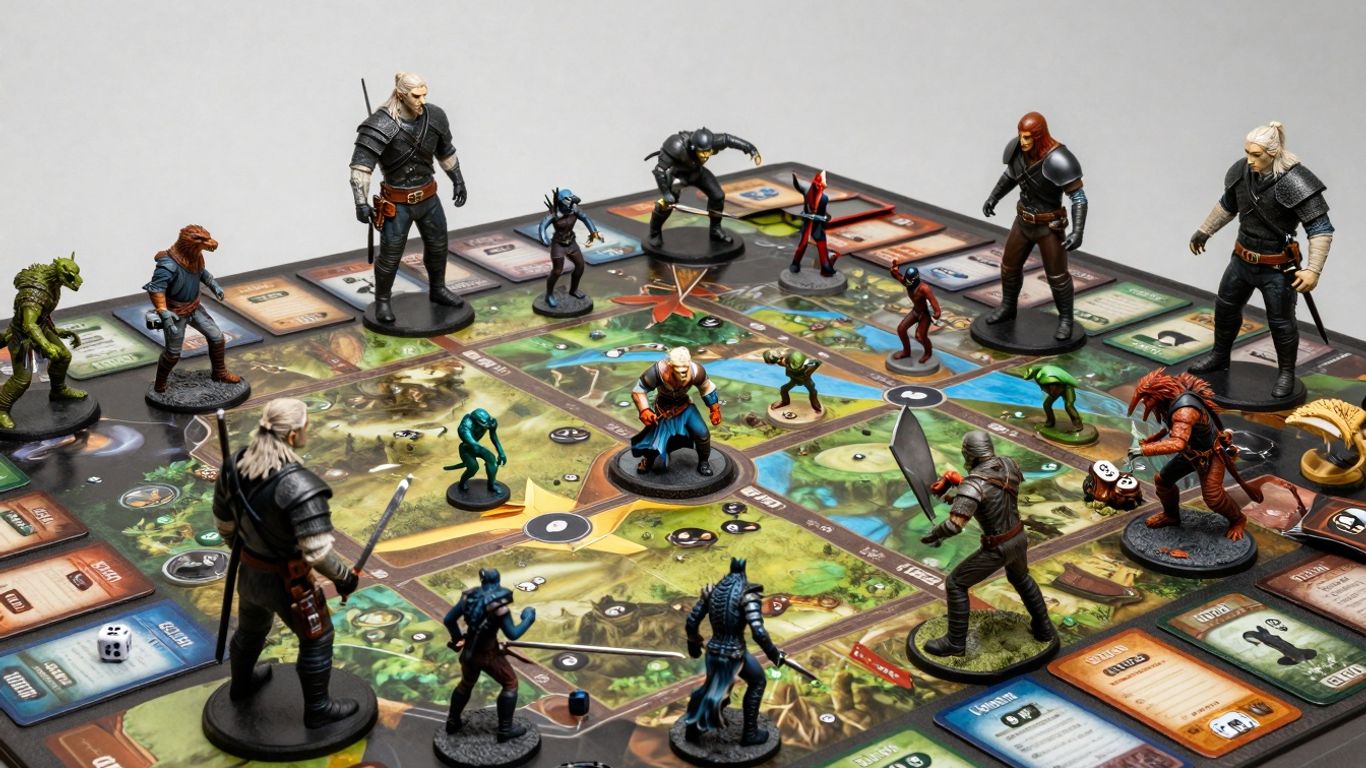 Wiedźmin: Legacy – Planszówkowa Saga Bije Rekordy i Podbija Serca Fanów