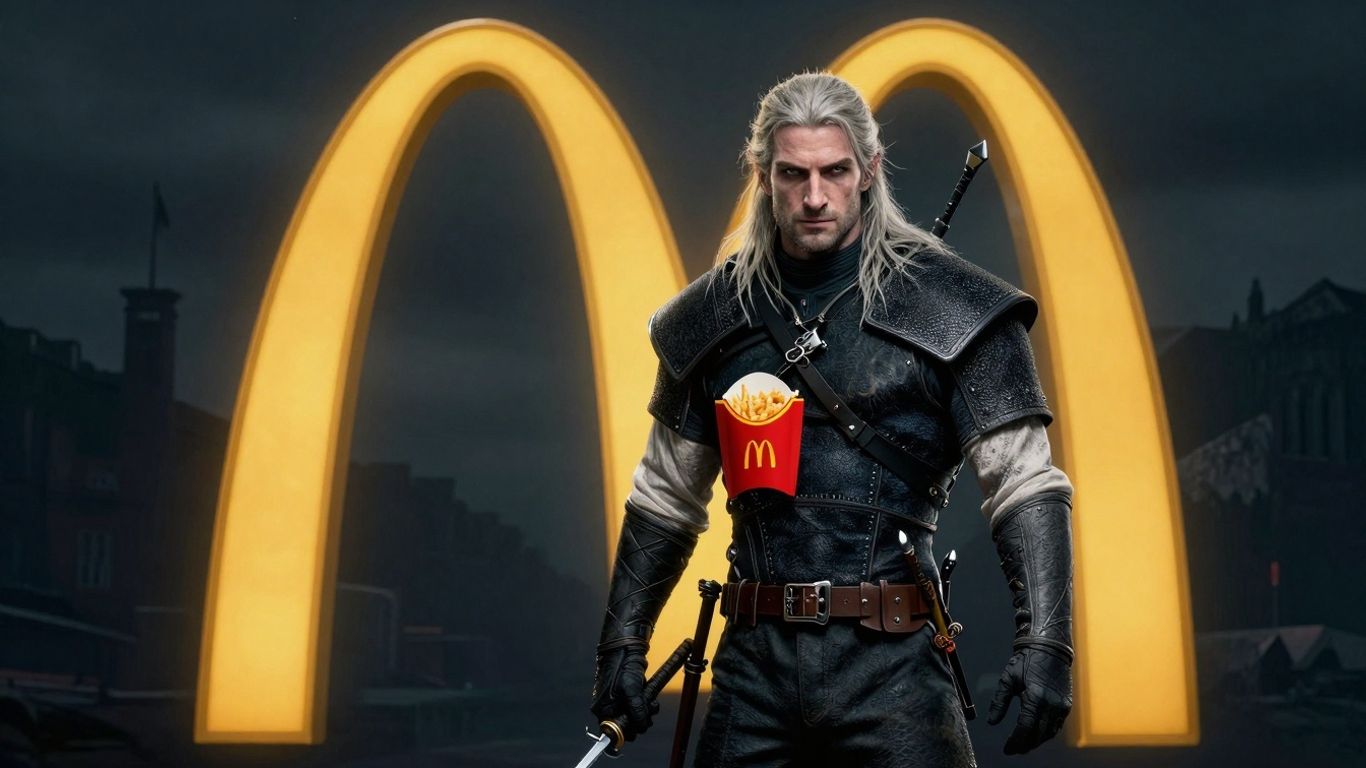 McDonald’s Łączy Siły z Wiedźminem: Nietypowa Kampania Podczas The Game Awards