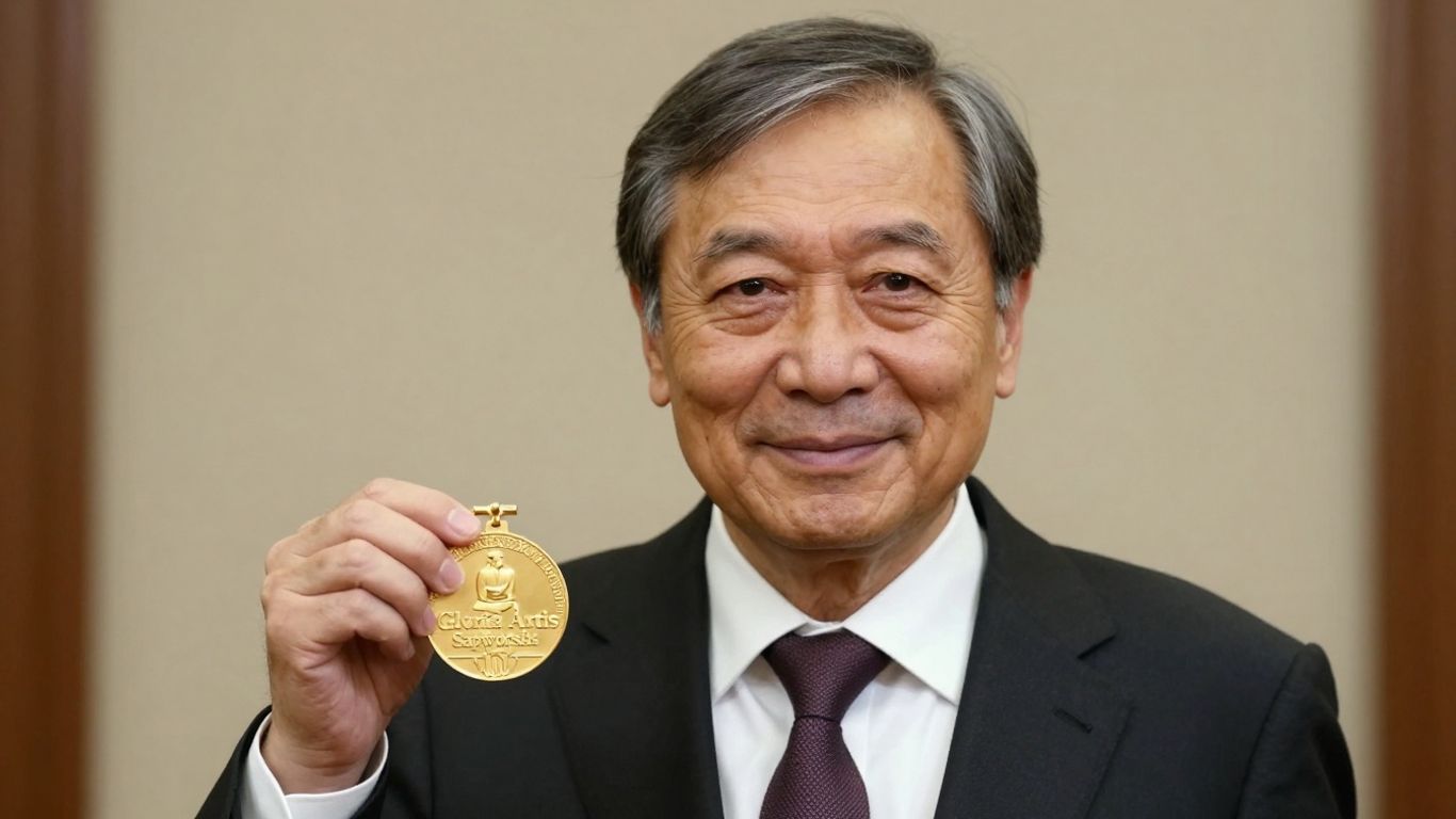 Andrzej Sapkowski, twórca Wiedźmina, uhonorowany Złotym Medalem „Zasłużony Kulturze Gloria Artis”