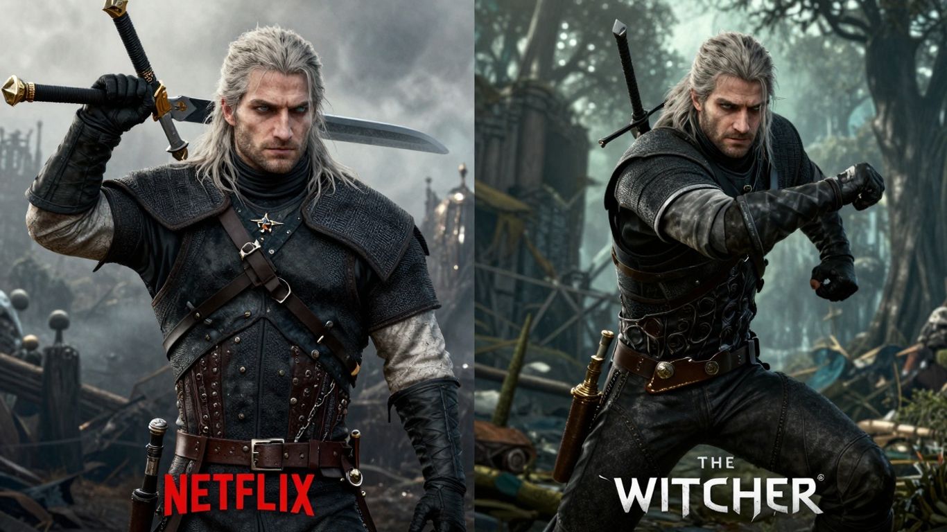 Geralt z Wiedźmina: Netflix kontra gry CD Projekt Red