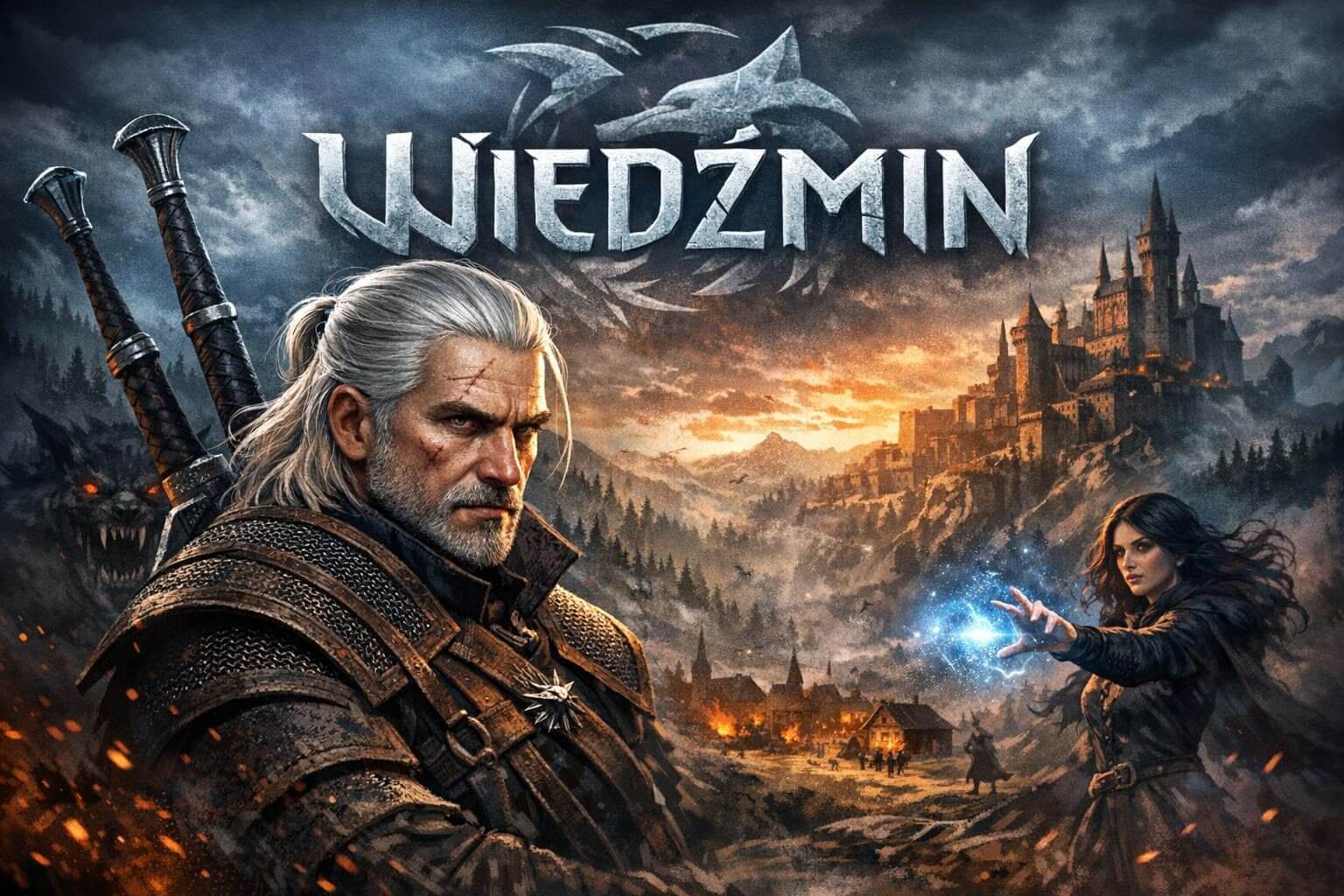 Świt nad Kovir: Fan stworzył mod z Ciri do Wiedźmina 3. To nowa, darmowa przygoda