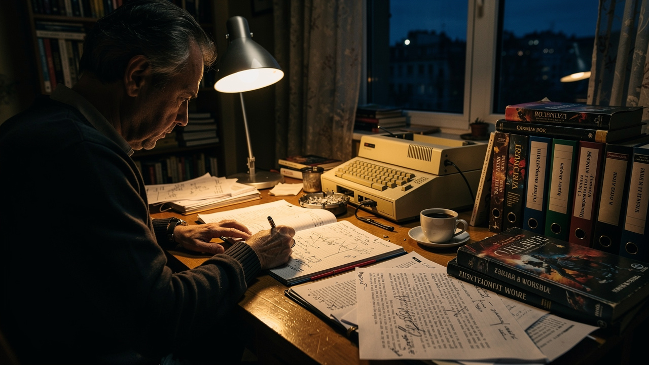 Sapkowski tworzył bez względu na okoliczności. To podstawa tej wytrzymałości