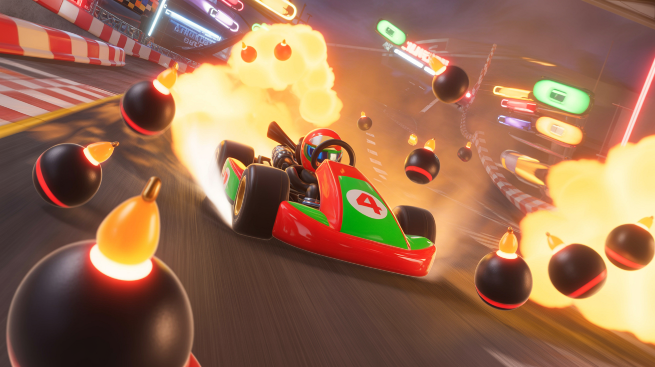 Aktualizacja 1.6.0 do Mario Kart World oficjalnie dostępna. Kultowy Bob-omb Blast powraca