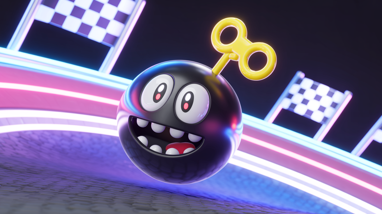Bob-omb Icon in Mario Kart World