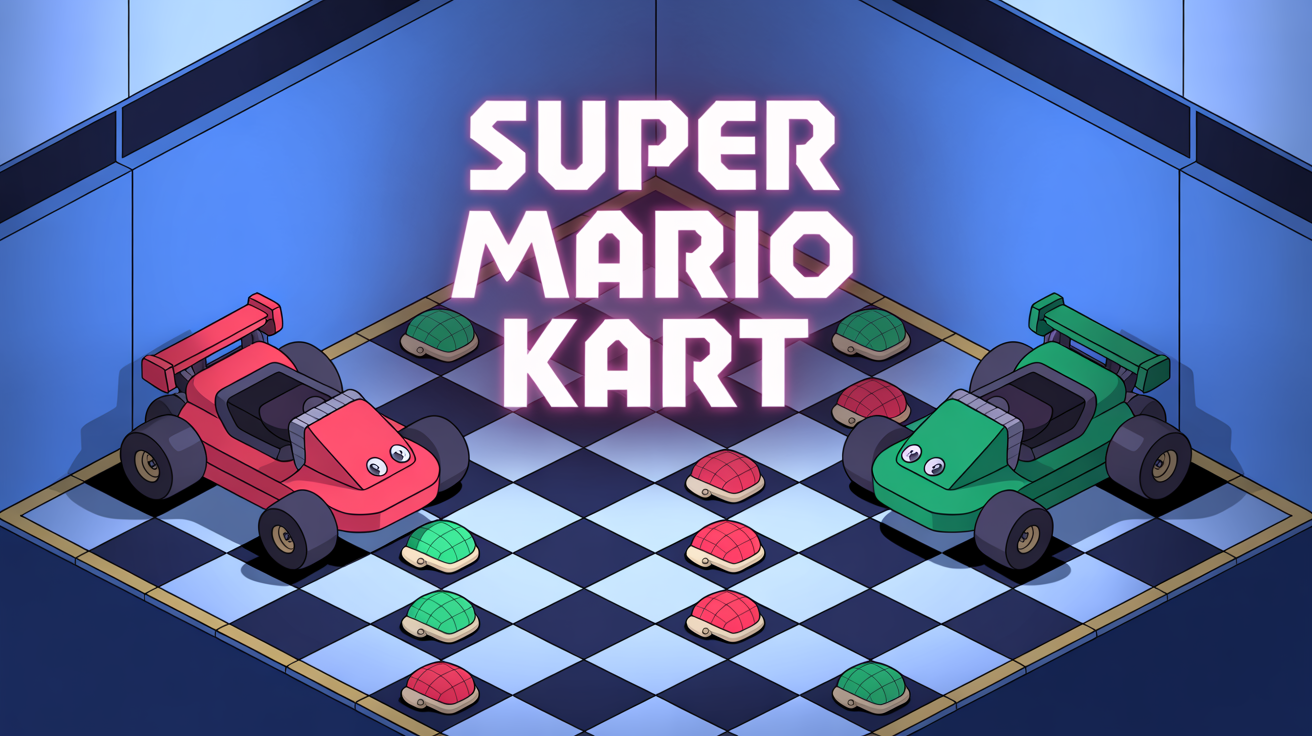 Super Mario Kart Battle Mode Arenas