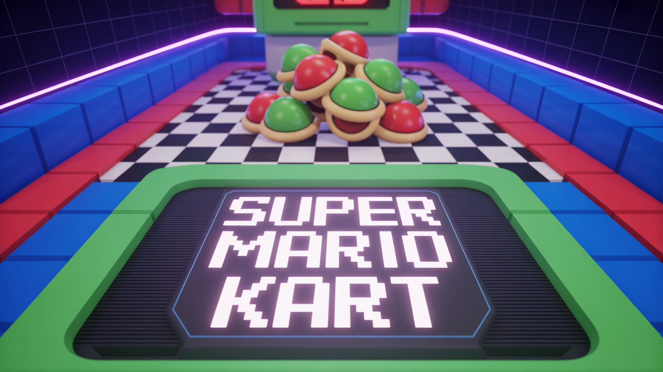 Super Mario Kart Battle Mode Arenas